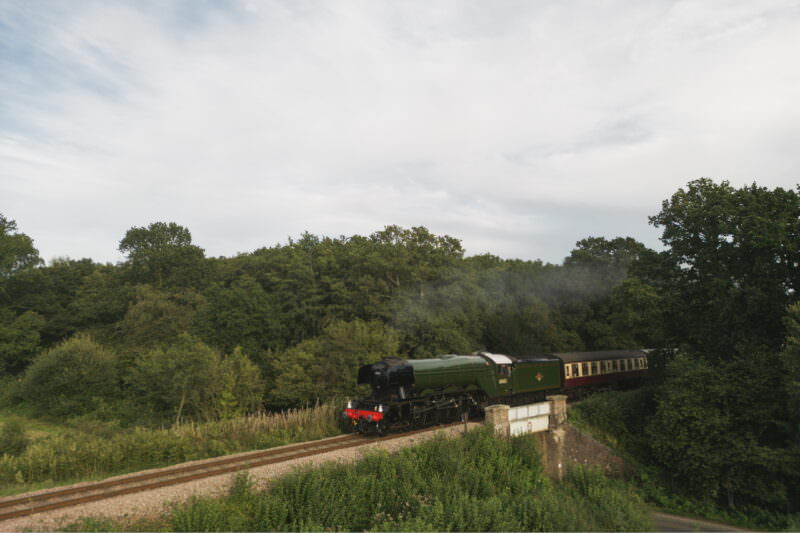 Flying Scotsman at Bluebell Railway
