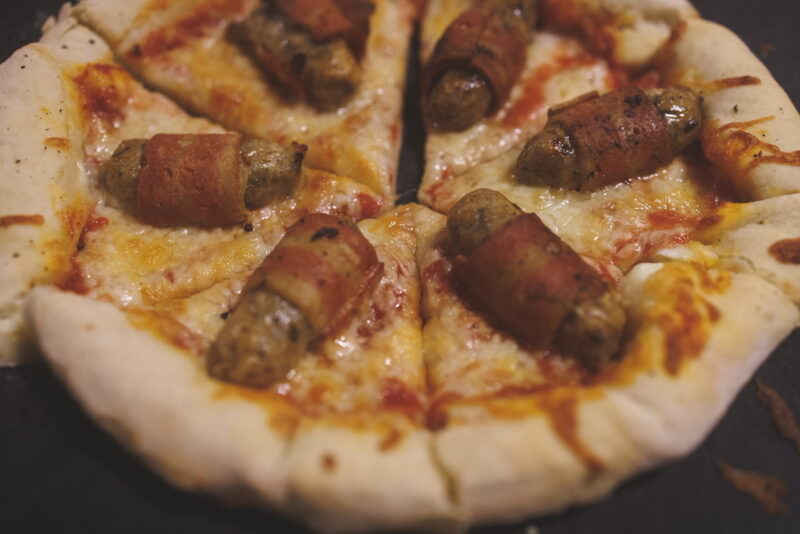 Pigs in Blankets Pizza
