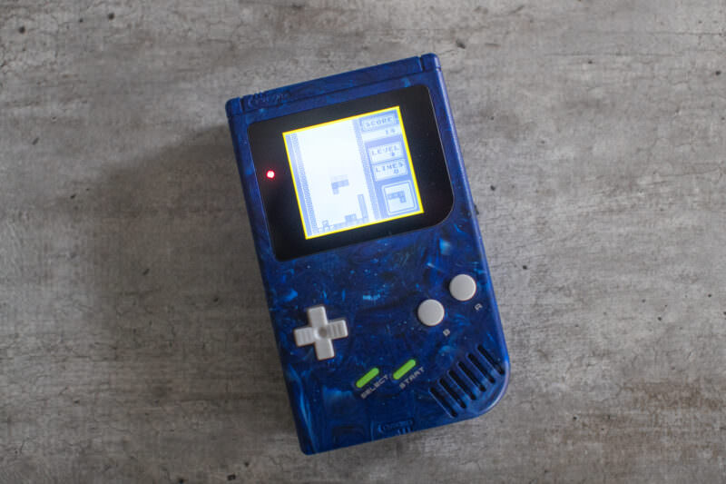 Retromodding Neptune Game Boy DMG